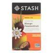 Stash Tea Passionfruit Herbal - tea - Mango - Case Of 6 - 20 Count