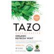 Tazo Tea - Herbal Tea Organic Refresh Mint - Case Of 6-16 Bags