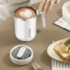 1pc Stainless Steel Cups With Lid; 16 Oz 304 Stainless Steel Tumblers Durable Coffee Mug With Splash Proof Sliding Lid; Drink With Lid Open; Plas